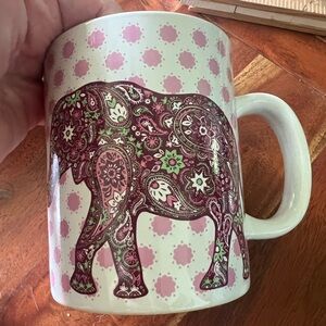 ELEPHANT COFFEE MUG. ELEPHANT MUG. ELEPHANT Decorative Mug. B278